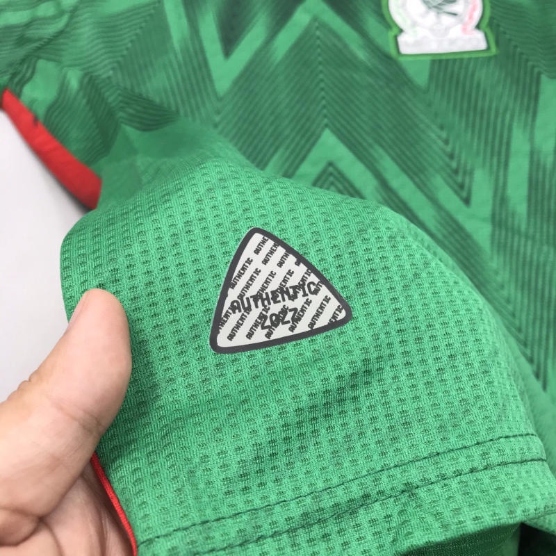 Bộ Quần Áo Đá Bóng Mexico Xanh Lục Vải Thái Cao Cấp Cực Chất - Đồ Bóng Đá pp Bởi Be Happy Sport