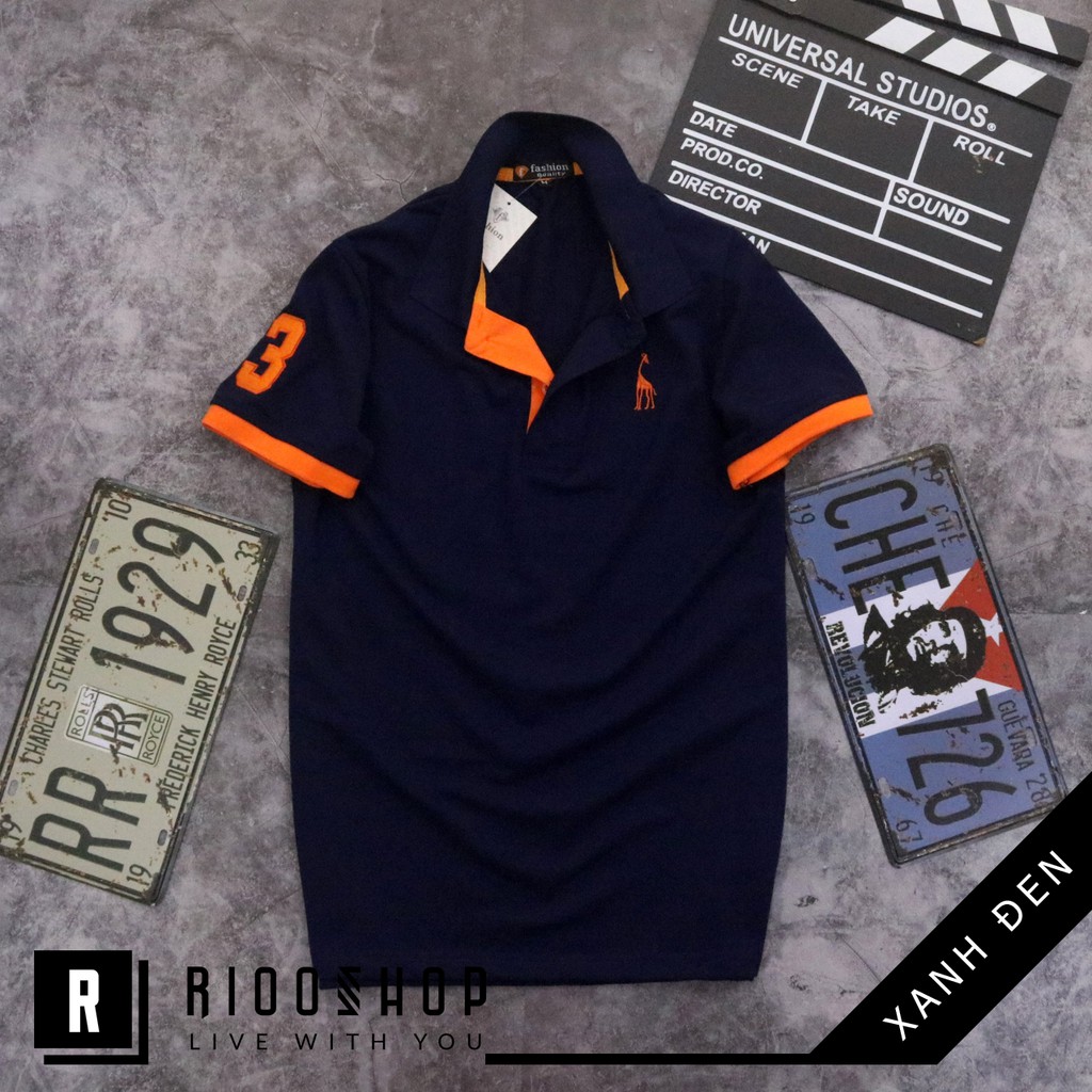 Áo thun nam có cổ hươu cao cấp cực đẹp RSP027 | BigBuy360 - bigbuy360.vn