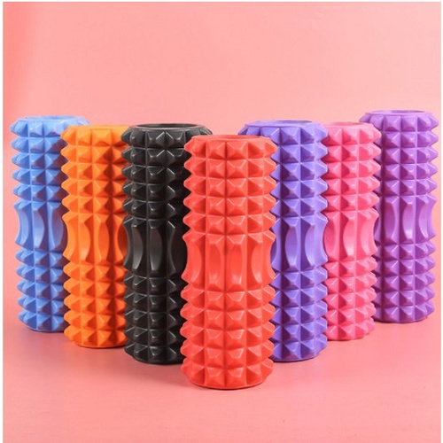 Con Lăn Massage Foam Roller Gai Nhọn 45cm, ống lăn giãn cơ tập yoga - M-BODY SPORT