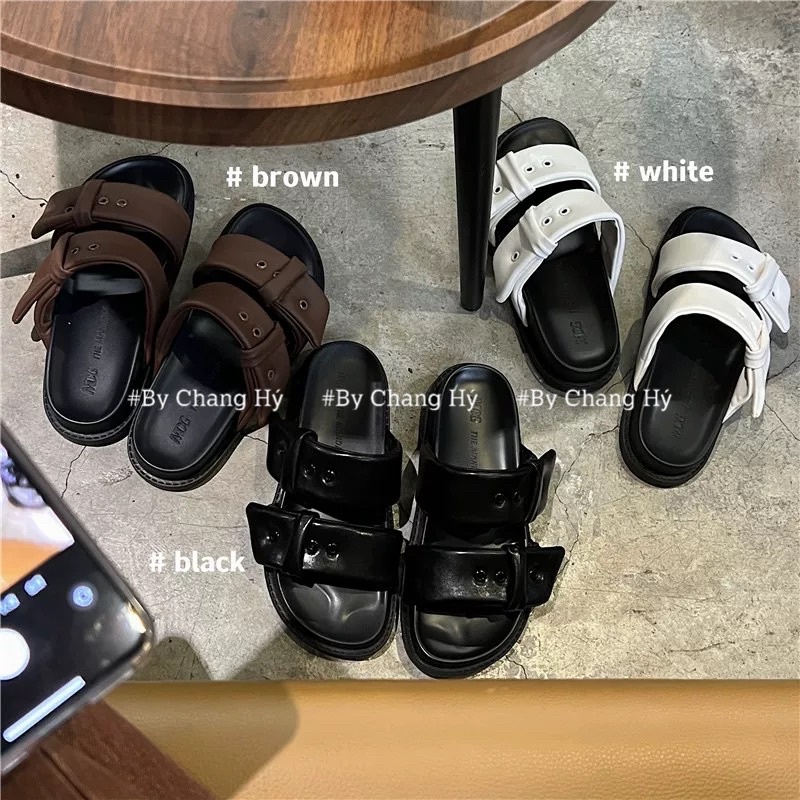 Dép 2 quai da by ChanghyDay ✌️