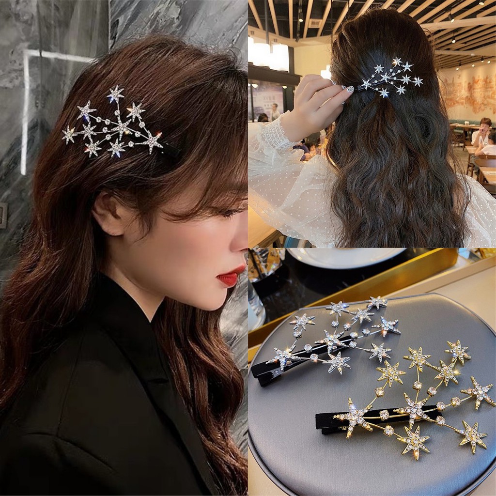 Kẹp Tóc Ngôi Sao Phong Cách Hàn Quốc Xinh Xắn Cho Nữ