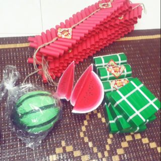 Dưa hấu giả trang trí ngày tết