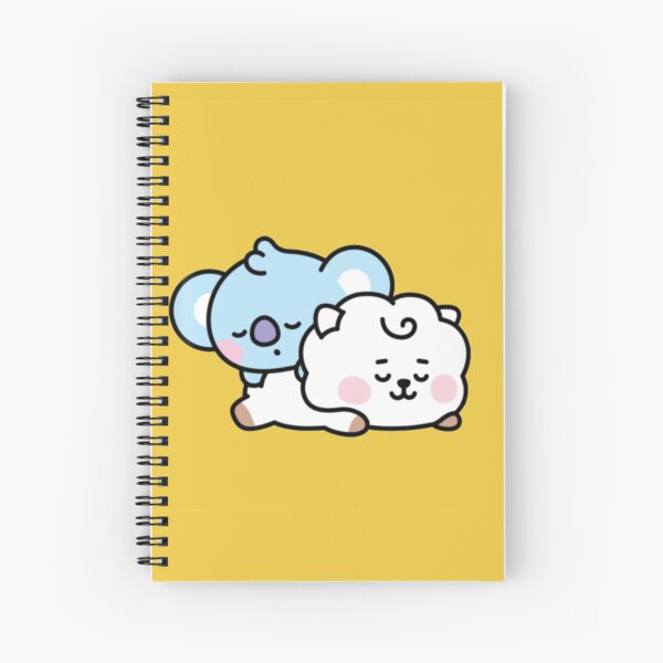 Sổ lò xo ghi chép hình  KOYA BT21 BTS cực đáng yêu