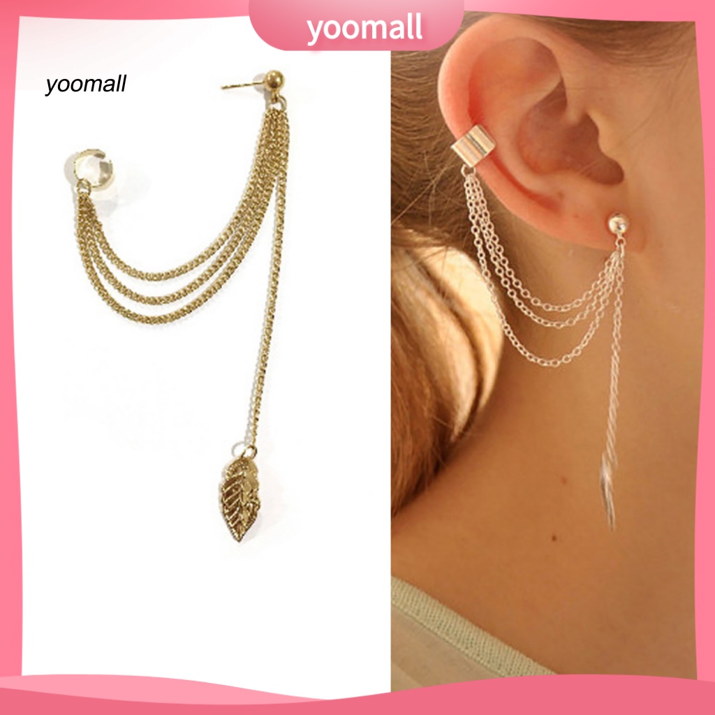 Bông Tai Hình Chiếc Lá Thời Trang Dành Cho Nữ