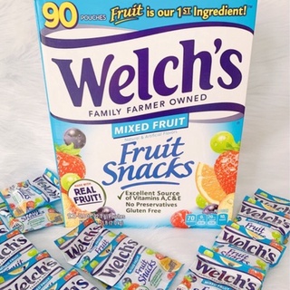 (lẻ) 1 gói kẹo dẻo trái cây Welch’s mỹ cho bé