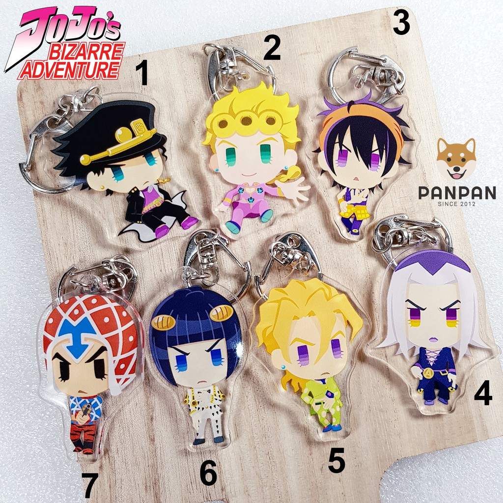 Móc khoá Anime mica acrylic JoJo's Bizarre Adventure (6cm)