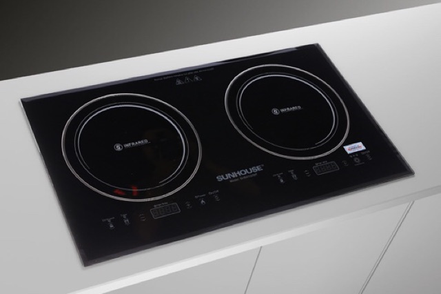 Bếp hồng ngoại đôi Sunhouse SHB9102MT