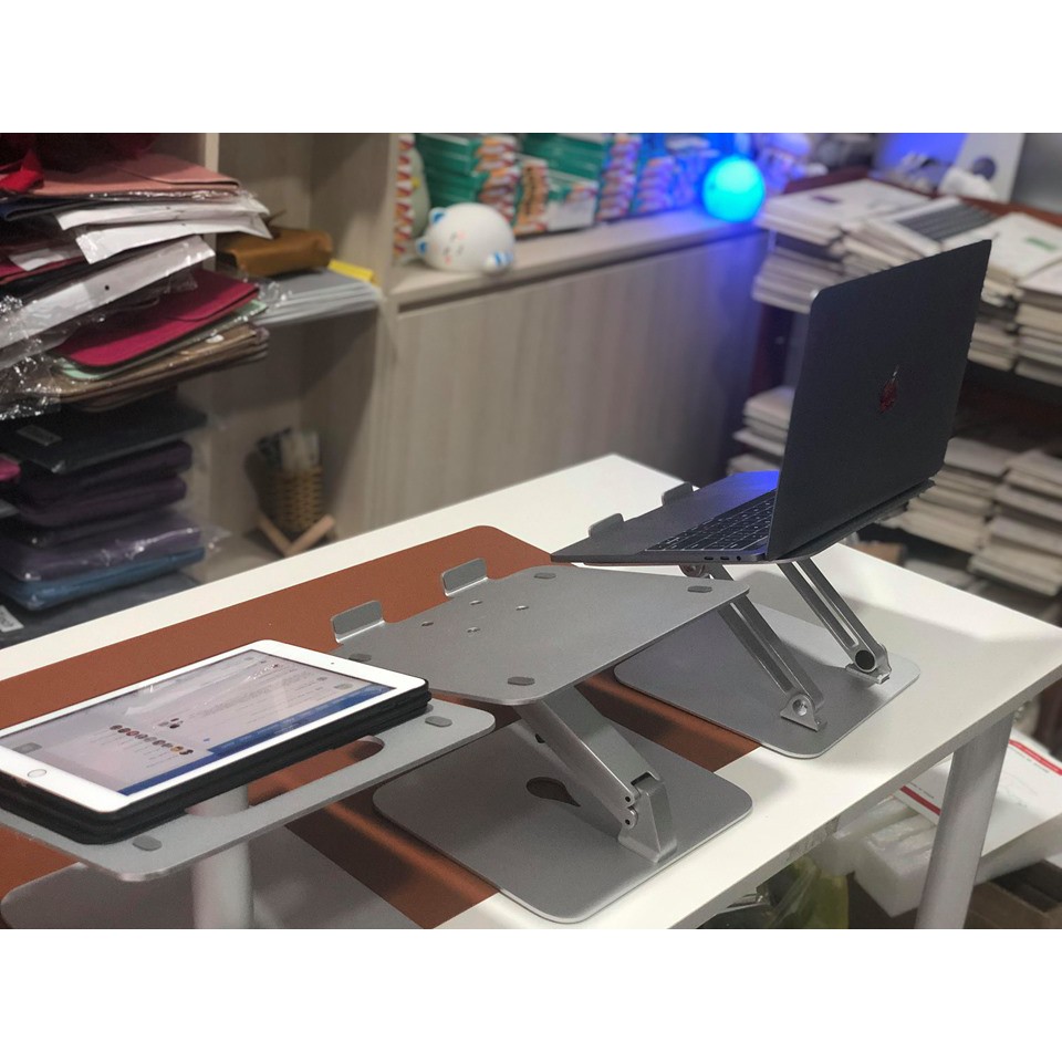 Stand/Đế Nhôm Gập 2 Chân Kê Macbook/Laptop Jincomso