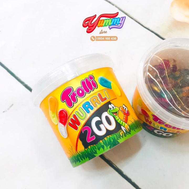 Kẹo Dẻo Trolli Wurrli 2Go