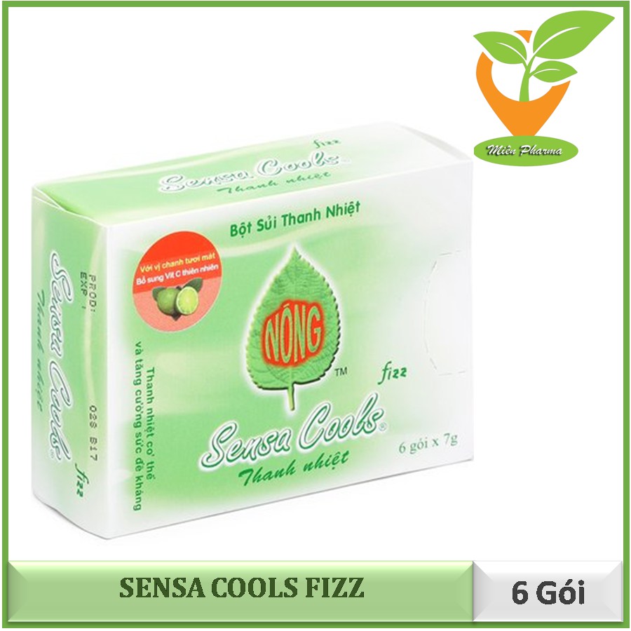 Bột sủi thanh nhiệt SENSA COOLS FIZZ_[Sensacool]