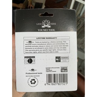 Lưỡi Cắt Gỗ 2 Chiều 110mm 40 răng