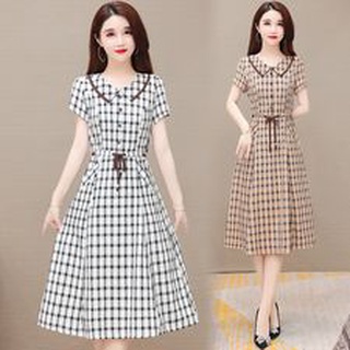 Váy Đầm Kẻ Hàng Quảng Châu