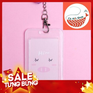 [SIÊU SALE KHỔNG LỒ] Móc Chìa Khoá Chuông + Bao Nhựa Đựng Thẻ/ảnh..