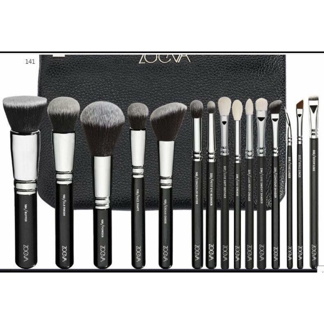 Bộ Cọ Trang Điểm Zoeva 15 Cây Rose Golden Complete Set