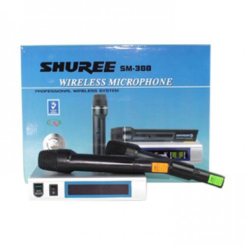 MICRO KARAOKE KHÔNG DÂY SHURE SM-388 _ ĐẦU THU LỚN - 2 MICRO ST2S310