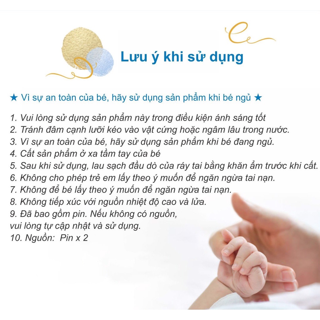 Bộ cắt móng tay, ráy tai cho bé Kuku Ku3037