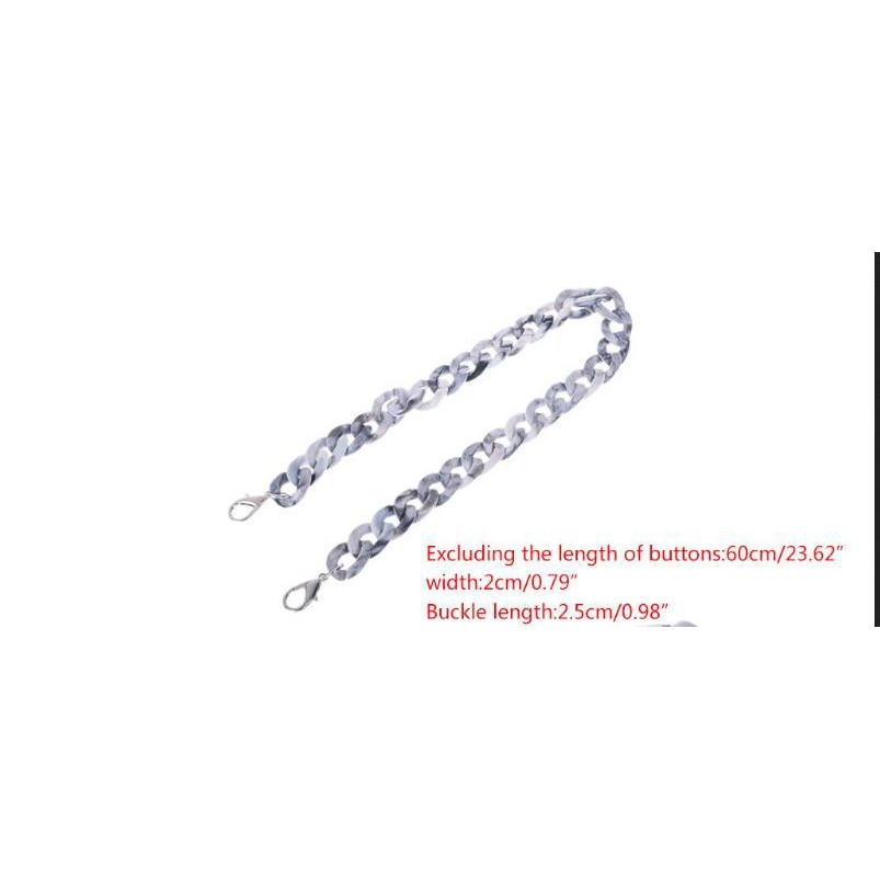 Dây xích thay thế cho túi xách có quai xách 60-120cm