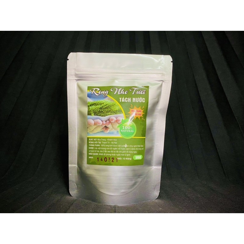 [SALE SẬP SÀN] 100Gr Rong Nho Tách Nước Khánh Hoà chọn lọc. | BigBuy360 - bigbuy360.vn