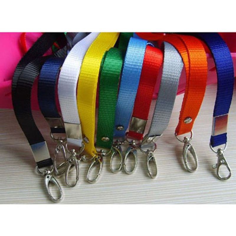 Dây đeo thẻ móc xoay bản rộng 1,5cm