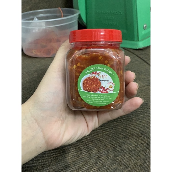 Sa tế ớt rim siêu cay cấp 100 hủ 200gr