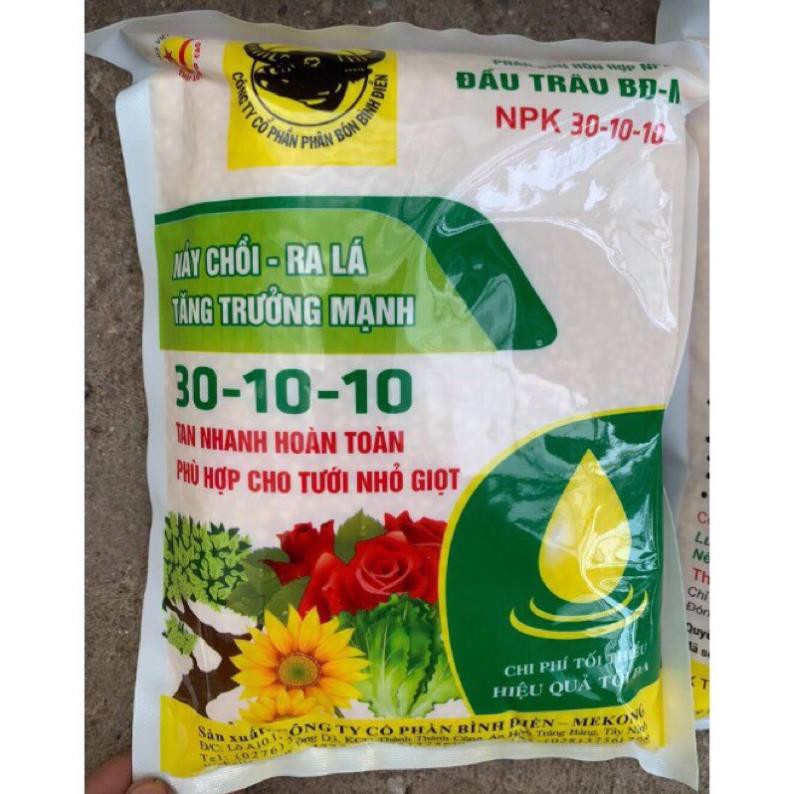 phân bón Đầu Trâu 30-10-10 gói 1 kg