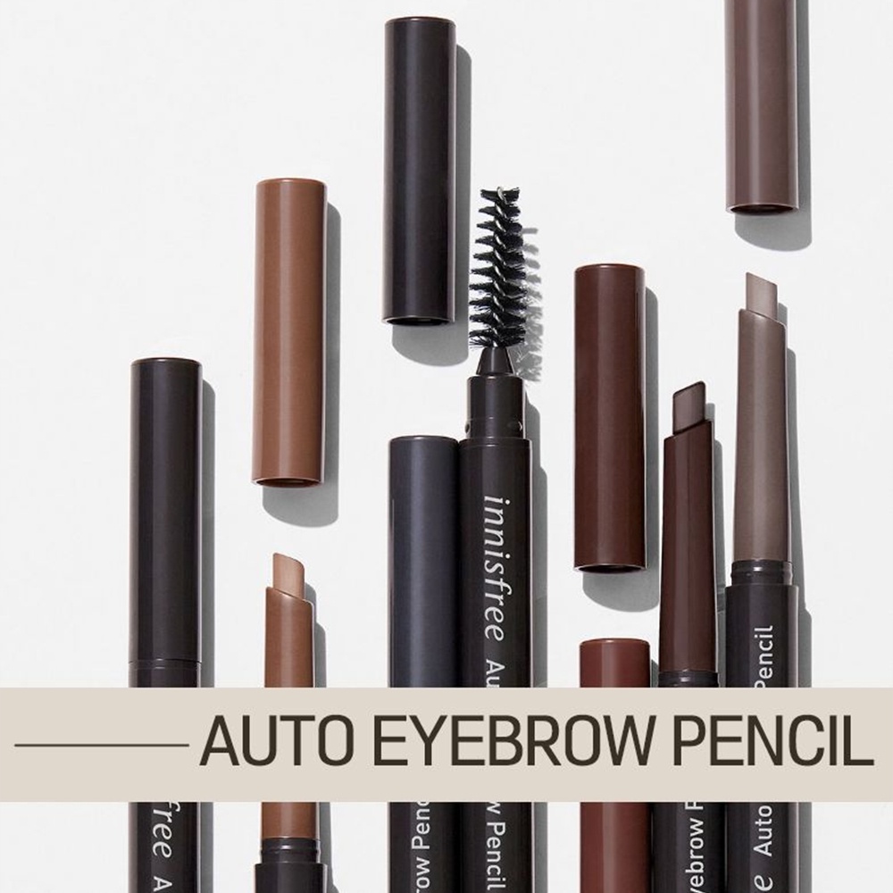 Chì kẻ mày Innisfree Auto Eyebrow Pencil 2 đầu 0.3g