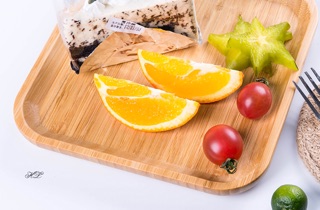 KHAY VUÔNG GỖ TRE CAO CẤP