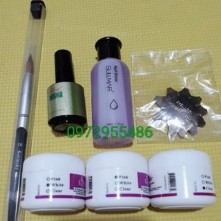 Combo đồ đắp móng bột cho các bạn học và làm