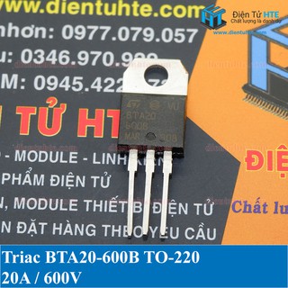 Triac BTA20-600B 20A 600V TO-220