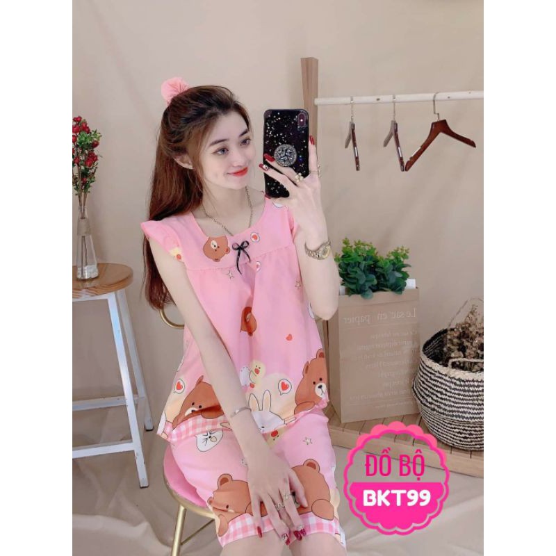 Đồ bộ nữ lửng mặc nhà