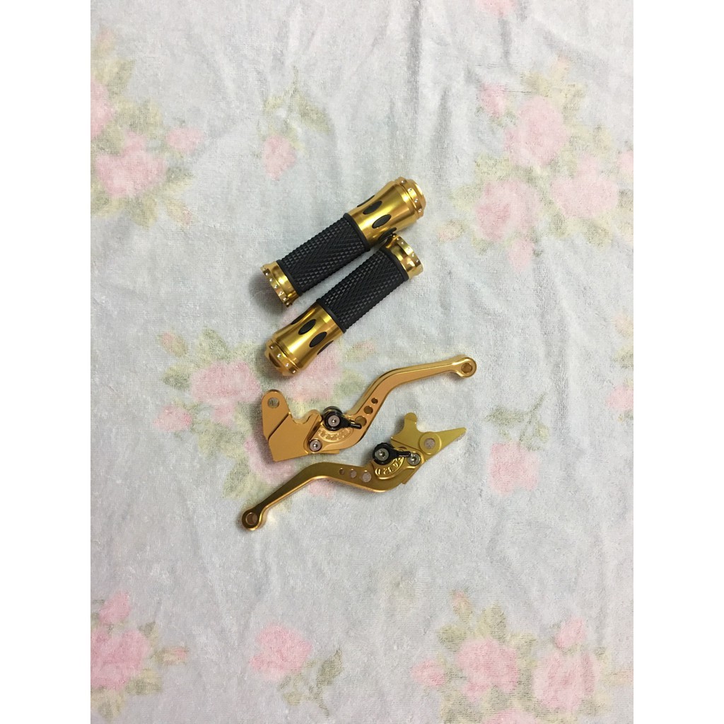 Combo cặp tay thắng nhôm 6 số + cặp bao tay dành cho exciter 135,150