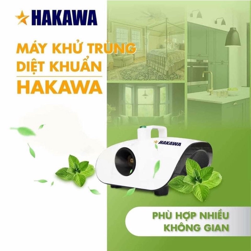 Máy xịt Khử Khuẩn HAKAWA Nhật Bản, tặng kèm 1L Dung dịch Khử Khuẩn