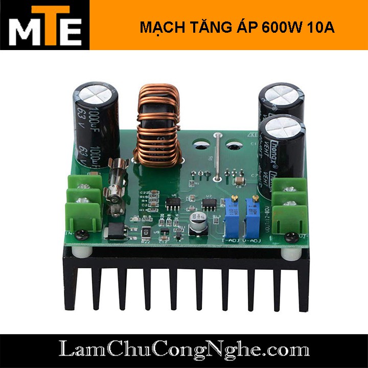 Mạch tăng áp 600W 10A DC-DC 12-60V lên 12-80V