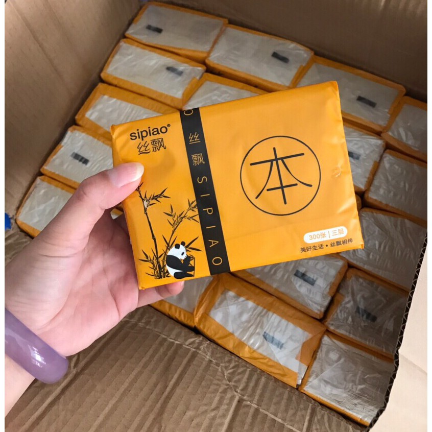 Bán lẻ 1 gói - Giấy ăn Sipiao tiện lợi