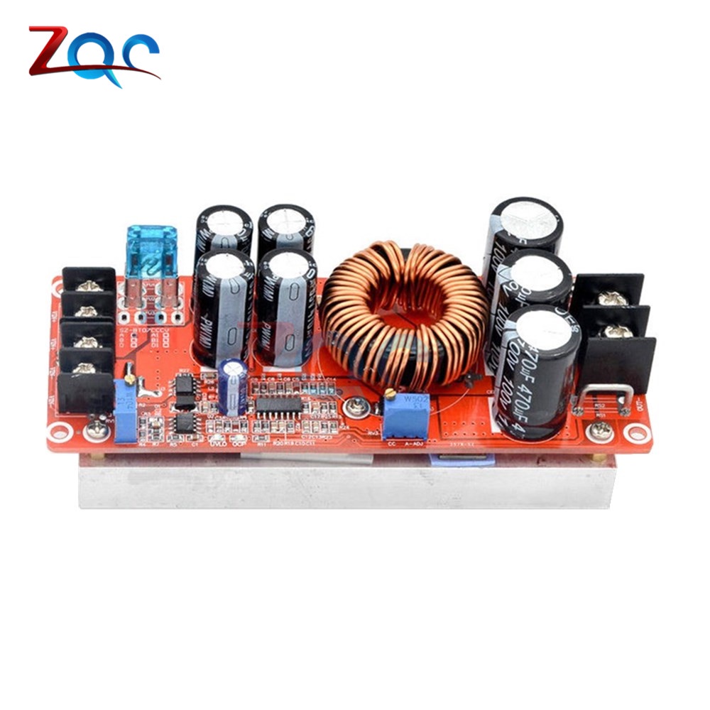 Bảng Mạch Tăng Áp DC 20A 1200W DC-DC 8-60V 12V Lên 12-83V 24V 48V