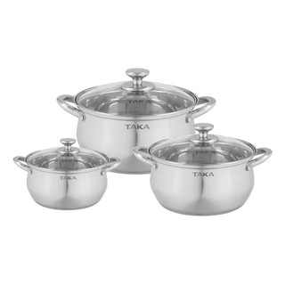 BỘ NỒI INOX TAKA TKC03C