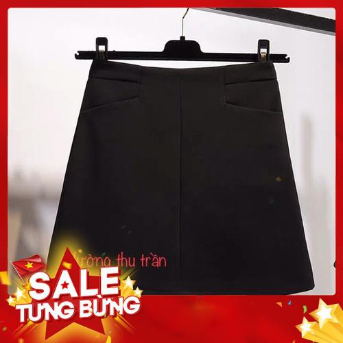 Chân vây chữ a có túi cách điệu thời trang công sở -Hàng nhập khẩu
