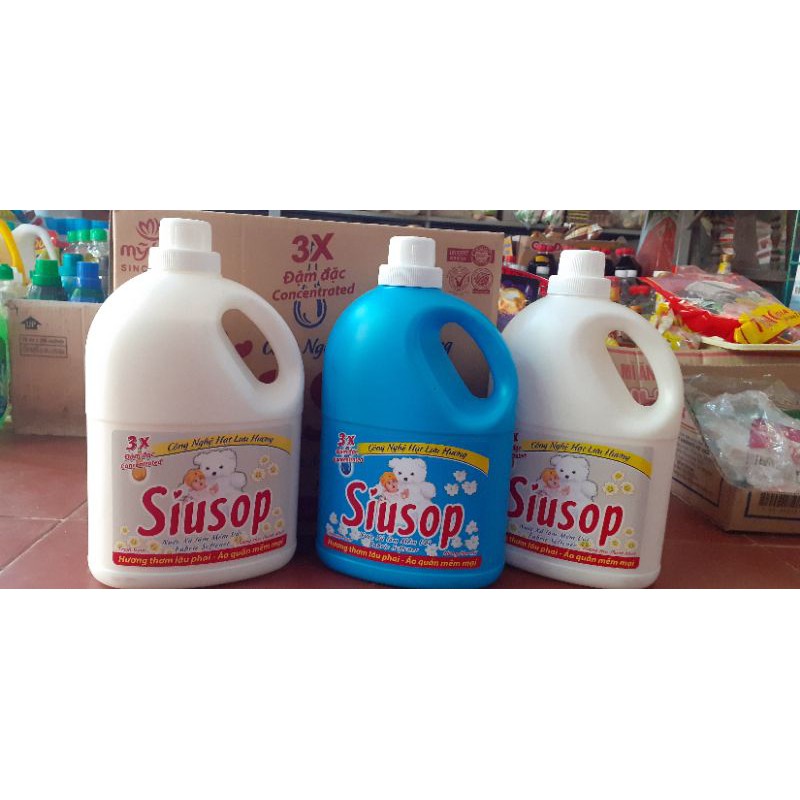 Nước xả đậm đặc Siusop 3,8kg