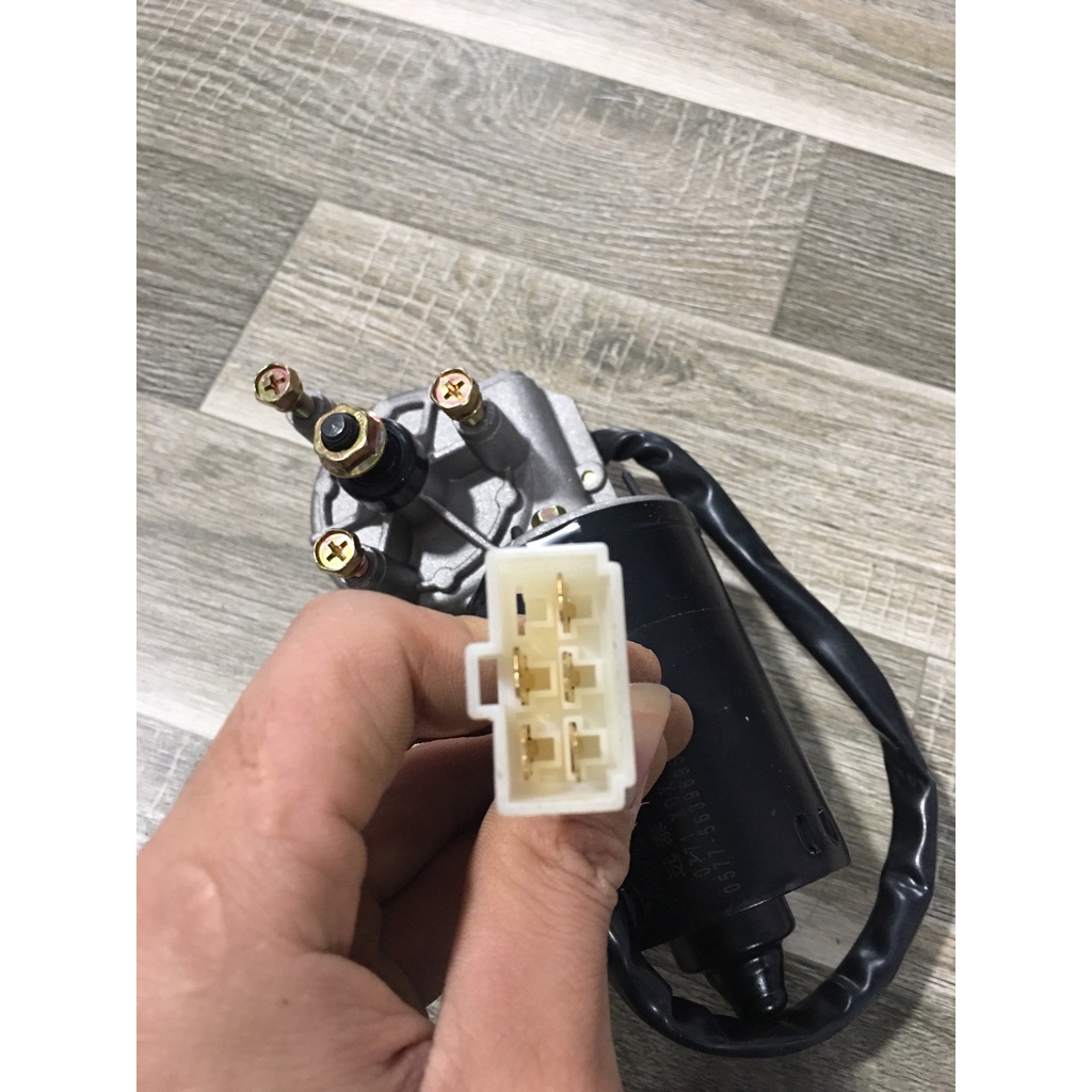 Sản phẩm gia đình làm: Củ gạt mưa 12V nhỏ rin chân hẹp trái/phải