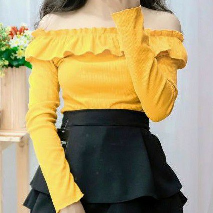 Áo gân bèo bẹt vai ( vải đẹp loại 1)