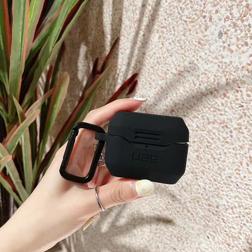 UAG Vỏ Bảo Vệ Hộp Sạc Tai Nghe Airpods 1/2 Bằng Silicon Mặt Nhám Thời Trang Chống Rơi