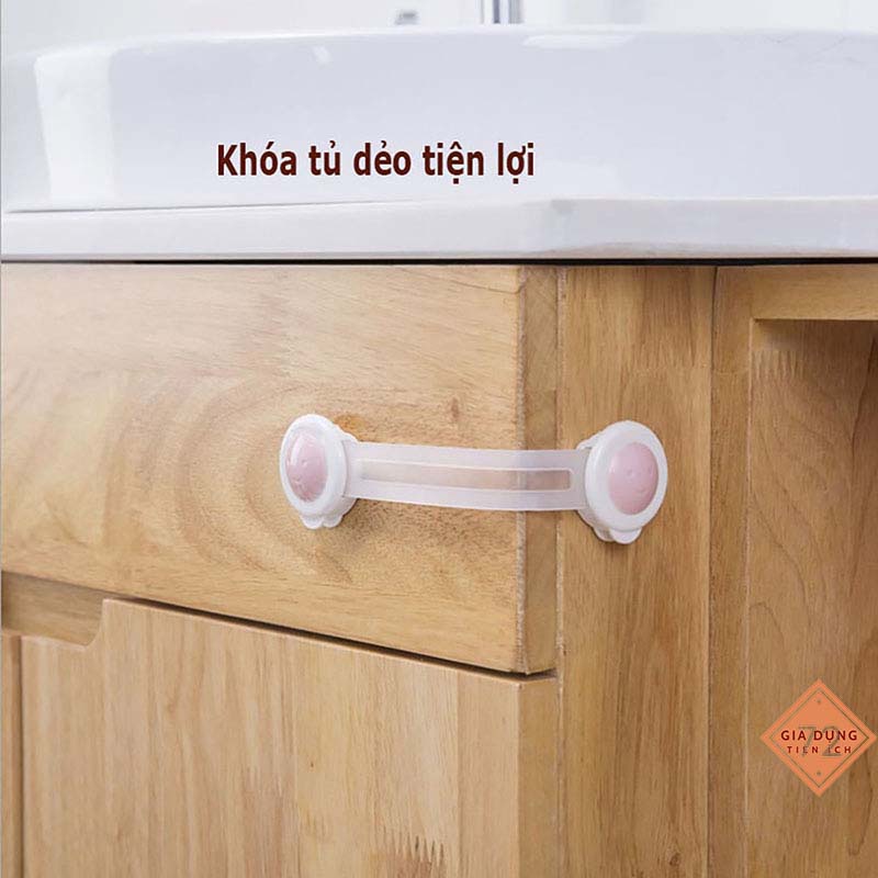 Khóa Cửa Tủ Mini Giá Rẻ, khóa tủ vải đựng quần áo, tủ nhựa, tủ giày gỗ thông minh, ngăn kéo dưới bàn  [KHÓA TỦ DẺO]