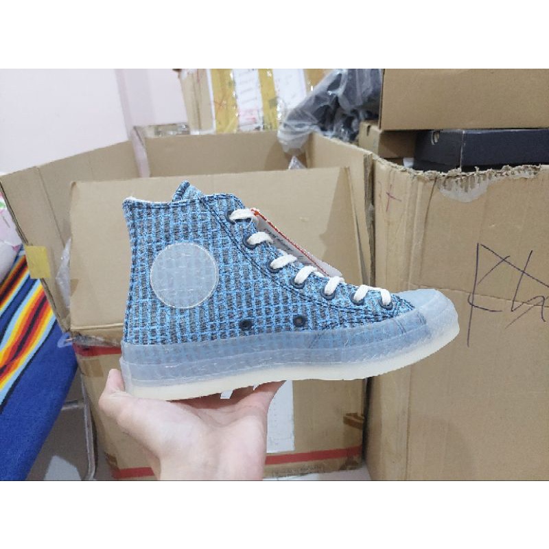 Giày CV 1970s CX vải xanh size 37.5 real new