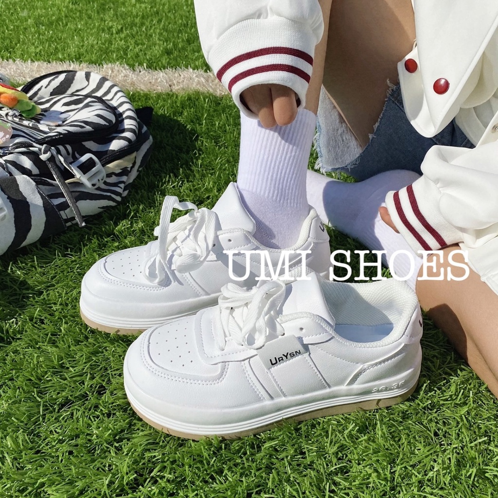 [LOẠI 1-SẴN] Giày thể thao nữ đế bằng bánh mì basic mã URYN vải canvas bata mới hot phong cách retro ulzzang đẹp cá tính | BigBuy360 - bigbuy360.vn