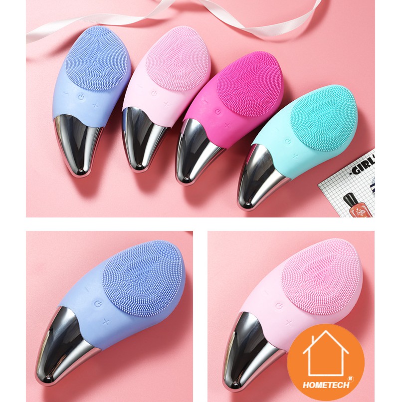 Máy Rửa Mặt Mini Cầm Tay Công Nghệ Sóng Siêu Âm Tiện Dụng Làm Sạch Sâu | BigBuy360 - bigbuy360.vn