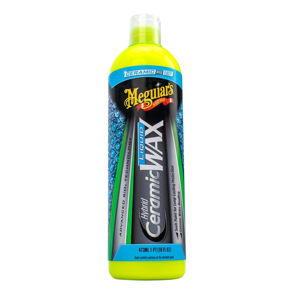 [Mã LT50 giảm 50k đơn 250k] Meguiar's Wax bóng Ceramic cho sơn xe dạng kem - Hybrid Ceramic Liquid Wax - G200416, 473ml