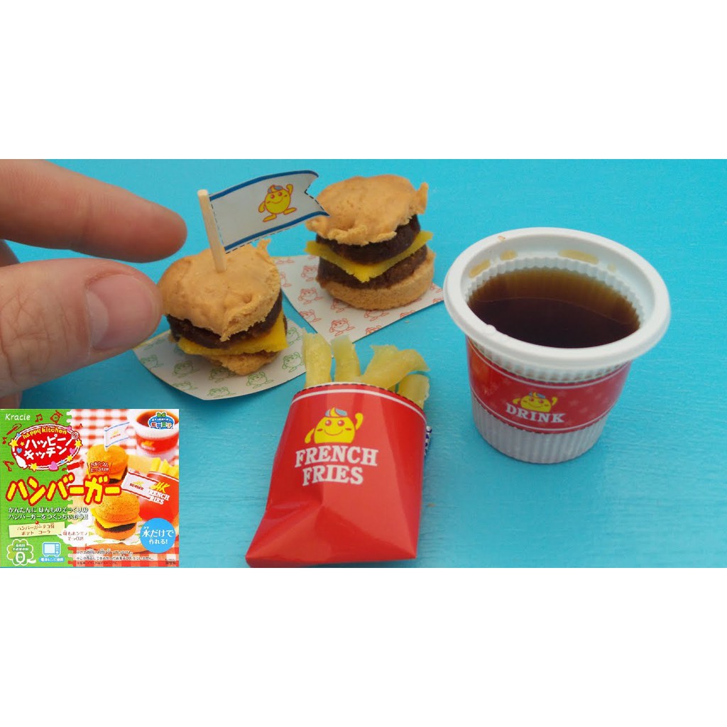 Popin Cookin làm bánh Burger