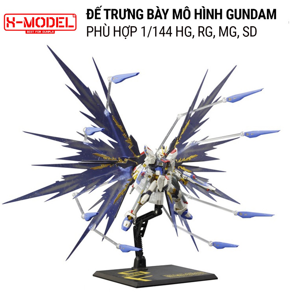 Đồ chơi mô hình Đế trưng bày Gundam X MODEL DX01 Action Base kiểu mới cho Mô Hình gundam 1/144 (HG, RG, SD, MG)