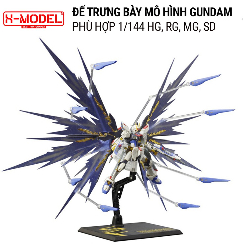Đế trưng bày mô hình Gundam X-MODEL DX01 Action Base kiểu mới cho 1/144