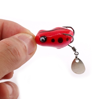 Mồi Câu Cá Hình Ếch Sấm Sét Mềm 3cm/3.2g